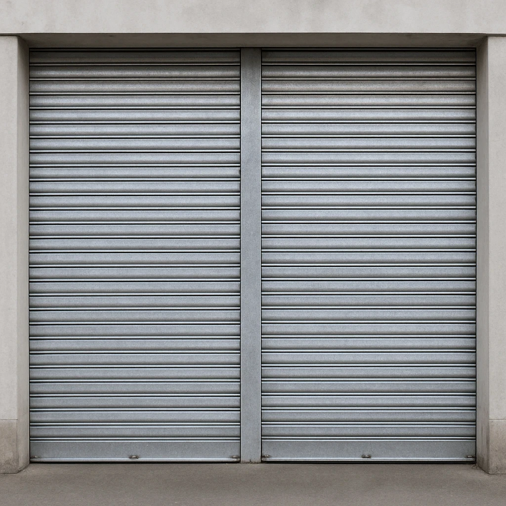 Galvanised Rolling Shutters