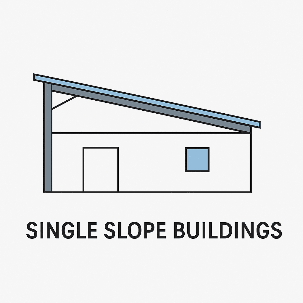 Design of PEB Structure of single slope buildings